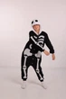 Пижама кигуруми мужская Kigurumi Скелет Взрослая и подростковая Черный XL 175-185 см. (1022/1) - изображение 2