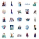 Набор наклеек stickers Frozen 2, Elza, Anna, Olaf - 50 шт | Холодное сердце, Эльза, Анна, Олаф - Водостойкие стикеры для оклеивания - изображение 3