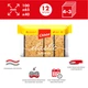 Губки кухонні Chisto Elastic Sponge 4 шт. (4823098409014) - зображення 2
