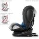 Автокресло ISOFIX ME 1045 EVOLUTION 360° (0-36 кг) Черно-бежевое - изображение 4