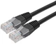 Патч-корд RZTK CAT5e RJ45 UTP 0.5 м Черный - изображение 1