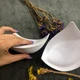 Чашки-вкладыши для купальника с очень большим пуш ап Балконет 3D с ушком Po Fanu белые 75 (60E-65D-70С-75В-80А) BALKONETU-W-75 - изображение 4