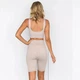 Женский костюм для фитнеса Whatiwear топ и велосипедки бежевый S (1285-beige-S) - зображення 2