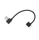 Кабель угловой Primolux Lightning - USB для квадрокоптера Xiaomi Fimi X8 SE - Black - изображение 3