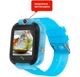Детские смарт-часы AmiGo GO007 Flexi GPS Blue; 1.44" (240х240) IPS сенсорный / RDA8955 / ОЗУ 32 МБ / 512 МБ встроенной / камера 2 Мп / Bluetooth 4.0 / 2G, GPS, LBS / 400 мАч / 230 х 40 х 50 х 15 мм, 45 г / голубой - изображение 2