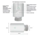 Умная термоголовка для радиаторов Tervix Pro Line EVA2 для умного дома, беспроводная ZigBee (228731) - изображение 3