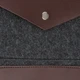 Чехол-конверт Upex Cuero для MacBook Pro 16 (2019) и 15.4 (2012-2019) Gray-Brown (UP9520) - изображение 3