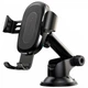 Автодержатель Baseus с функцией беспроводной зарядки Wireless Charger Gravity Car Mount Black (WXYL-A01) - изображение 1