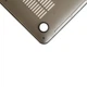 Чохол Upex Hard Shell для MacBook Pro 15.4 (2016-2019) Grey (UP2116) - зображення 5
