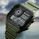 Мужские часы Skmei 1299 Зеленые - изображение 8