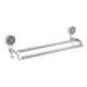 Двойной держатель для полотенец с крючками J&S Home JS185016 White (простой монтаж) - изображение 1