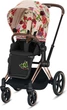 Универсальная коляска 2 в 1 Cybex Priam Fashion Edition Spring Blossom Light light beige шасси Rose Gold - изображение 4