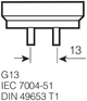 Лампа люмінесцентна Osram LUMILUX T8 L 36W/840 G13 (4008321581419) - изображение 3