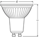 Світлодіодна лампа Osram 8W 575 lm 3000K 210 cd GU10 Parathom Dim (4058075449145d) Осрам - зображення 3