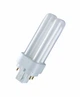Лампа люмінесцентна компактна 13W 91V 870lm 4000K G24q-1 131x12mm U-подібна [4050300017594] OSRAM DULUX D/E - зображення 1