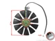 Вентилятор Everflow для видеокарты ASUS DUAL T129215SH (FDC10U12S9-C PLD09210S12H) (№191.1) - изображение 3