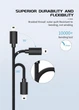 Кабель зарядний Uverbon Mini USB to Type-C 2A 1M Black (DN2548T1) - зображення 7