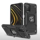 Протиударний чохол ARMOR для POCO M3 PRO 5G / Xiaomi Redmi Note 10 5G бампер броньований з підставкою Чорний - зображення 1