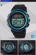 Наручные часы Skmei solar watch 1096 Синие - изображение 6