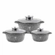 Набор кастрюль со сковородой Top Kitchen TK00076 Серый - изображение 7