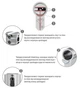 Цилиндр Mul-T-Lock MTL400 90мм (45х45) ключ/ключ никель-сатин 3 ключа - изображение 4