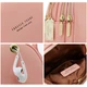 Женская сумка рюкзак Weichen через плечо 2 в 1 розовая (1160-pink) - изображение 5