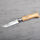 Ніж складний Opinel №8 Inox (довжина: 190мм, лезо: 85мм), бук - изображение 4