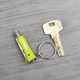 2 в 1 ніж складаний + Opinel брелок Keychain №2 Inox (довжина: 80мм лезо: 35мм) салатовий - зображення 7