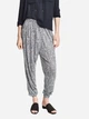Брюки женские H&M 0186372_волны_02 XS Белые (KAY2000000679334) - изображение 1