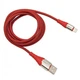 Кабель Veron LV07 Lightning (1m) - Red (Червоний) - зображення 2
