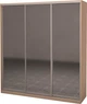 Шкаф-купе трехдверный Roko 239.2x242x60 см Зеркало Дуб молочный (20200024387) - изображение 1