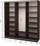 Шафа-купе тридверна Roko 224.2x242x60 см Дзеркало Дуб венге (20200024355) - зображення 2
