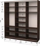Шкаф-купе трехдверный Roko 224.2x242x60 см Зеркало Дуб венге (20200024343) - изображение 2
