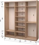 Шкаф-купе трехдверный Roko 239.2x242x60 см Зеркало Дуб сонома (20200024452) - изображение 2