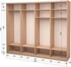 Шафа-купе чотиридверна Roko 238.4x242x60 см Дзеркало Дуб молочний (20200024643) - зображення 2
