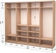 Шкаф-купе четырехдверный Roko 238.4x242x60 см Зеркало Дуб молочный (20200024646) - изображение 2