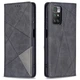 Чехол-книжка с кармашками UniCase Geometric Pattern для Xiaomi Redmi 10 / 10 (2022) / 10 Prime - Black - изображение 2