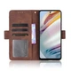Чехол-книжка с кармашками Deexe Wallet Stand для Motorola Moto G60 - Brown - изображение 6