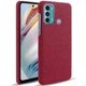 Захисний чохол KSQ Cloth Style для Motorola Moto G60 - Red - зображення 1