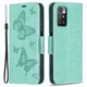 Чехол UniCase Butterfly Pattern для Xiaomi Redmi 10 / 10 (2022) / 10 Prime - Green - изображение 2