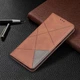 Чехол UniCase Geometric Pattern для Xiaomi Redmi 10 / 10 (2022) / 10 Prime - Coffee - изображение 5