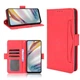 Чехол Deexe Wallet Stand для Motorola Moto G60 - Red - изображение 1