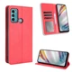 Чохол-книжка Deexe Retro Style для Motorola Moto G60 - Red - зображення 7