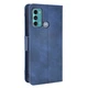 Чехол-книжка с кармашками Deexe Wallet Stand для Motorola Moto G60 - Blue - изображение 4