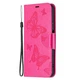 Чехол UniCase Butterfly Pattern для Xiaomi Redmi 10 / 10 (2022) / 10 Prime - Rose - изображение 3