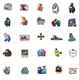 Стикеры stickers Among Us 4 - 50 шт | Амонг Ас 4 - Водостойкие стикеры для оклеивания - изображение 3
