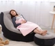Надувное кресло для дома Intex Ultra Lounge с пуфом Серый 130х99х76 см (IP-168054) - изображение 5