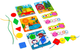 Игра-шнуровка Vladi Toys Fisher Price Maxi-пуговицы (VT2905-22) (4820234761937) - изображение 2