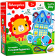 Игра-шнуровка Vladi Toys Fisher Price Цветные домики (VT5303-26) (4820234761951) - изображение 1
