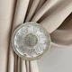 Тримач шторний настінний світлий – Adagio Windows Decor 8х8см, декор штор, гачок під пензля - зображення 1